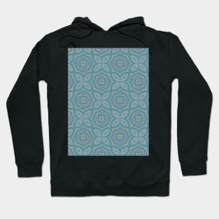 Geometric pattern matte bright colors Hoodie